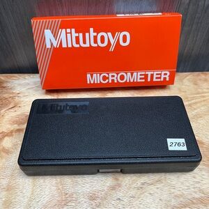 Mitutoyo Black Micrometer Hard Case, model M120-2”